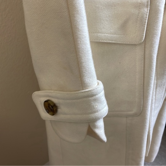 Banana Republic cream wool trench coat - Picture 10 of 10